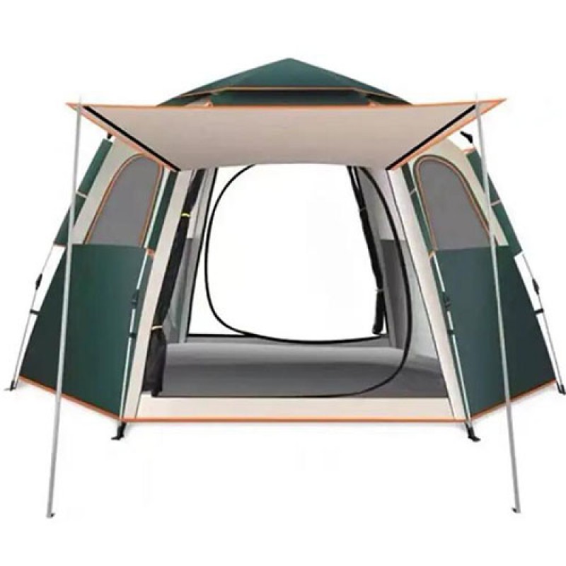 Fully automatic outdoor camping tent